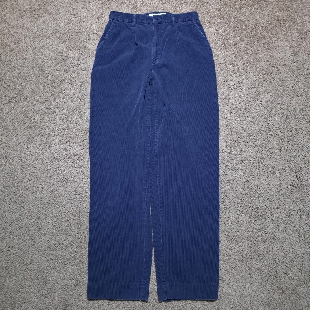 Northern Reflections Corduroy Pants Women 7 / 8  - 26 x 27 Heavy Blue